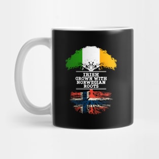 Irish Grown With Norwegian Roots - Gift for Norwegian With Roots From Norway Mug